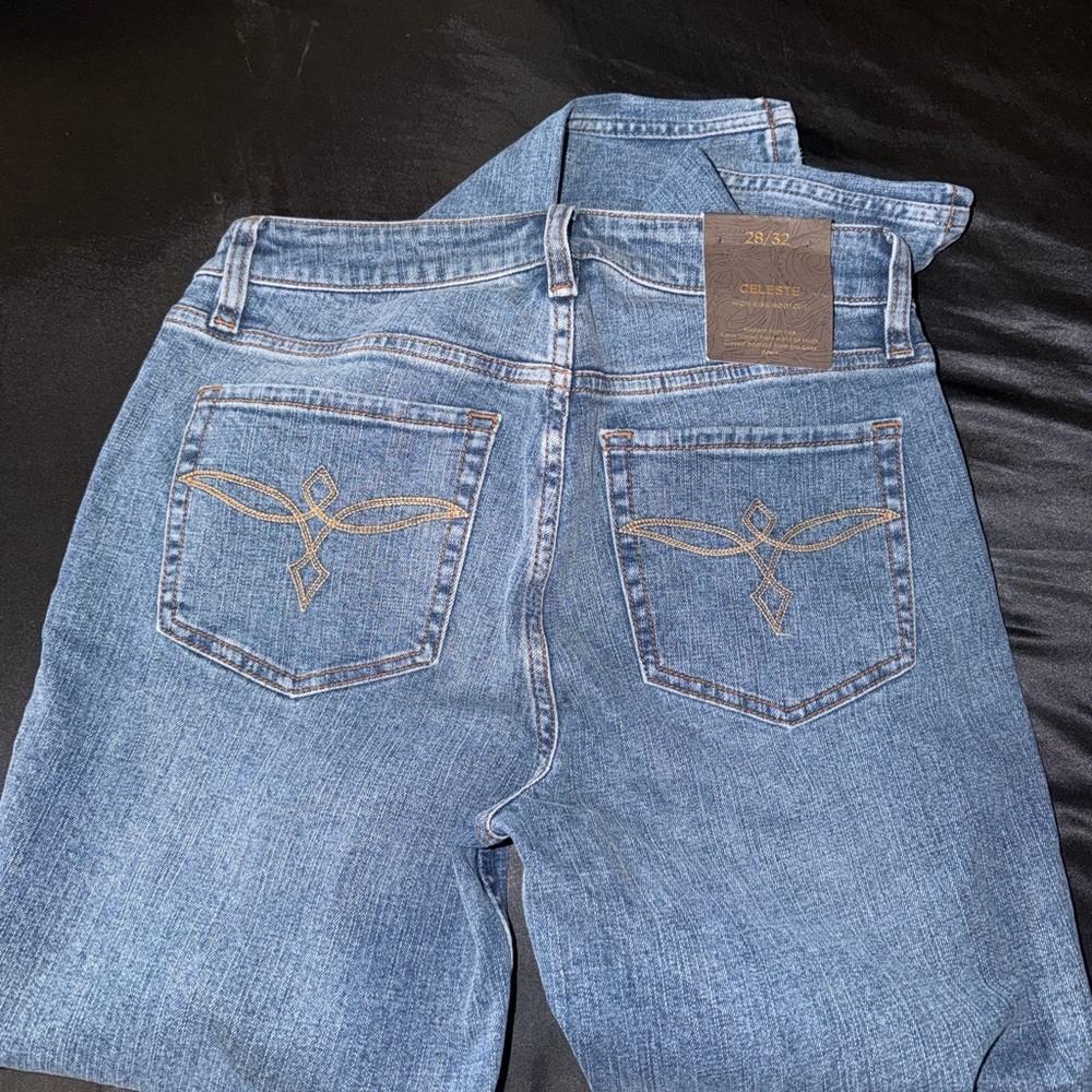 Shyanne Blue Boot Cut Jeans - Picture 2 of 3